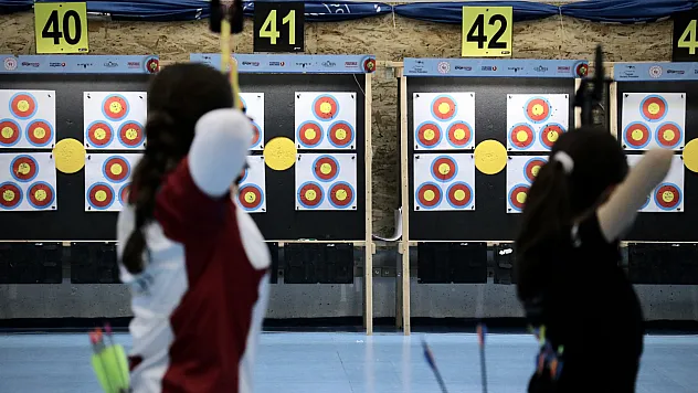 15 Yaş Altı Okçuluk Ligi Türkiye Finalleri, Samsun'da başladı