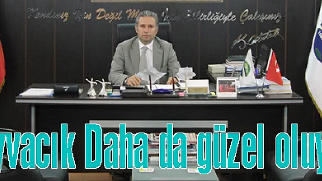 Ayvacık'ta kanalizasyon ve arıtma inşaatı başladı