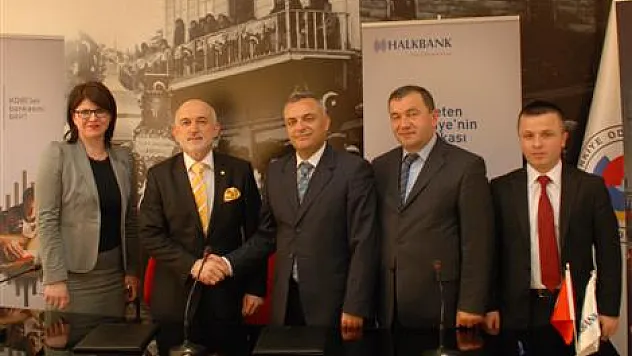 Halk bank ile ÇTSO Özel Kredi için anlaştı