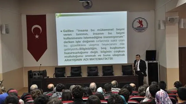 'Niçin Matematik' konferansı