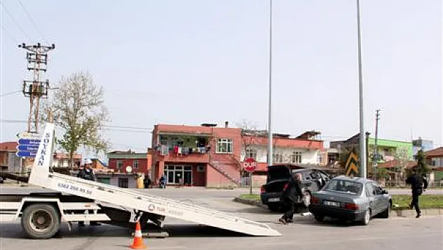 Samsun'da Trafik Kazası: 1 Yaralı