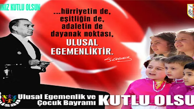 Çarşamba 23 Nisan Coşkusunu kutlamaya hazır.