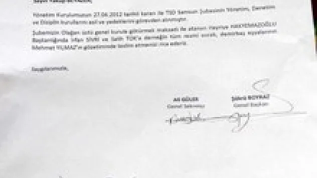 Yakup Beyazer Görevden Alındı