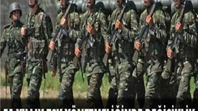 51 yıllık TSK yönetmeliğinde değişiklik