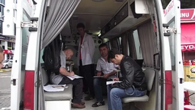 Çarşamba'da Kan Bağışı