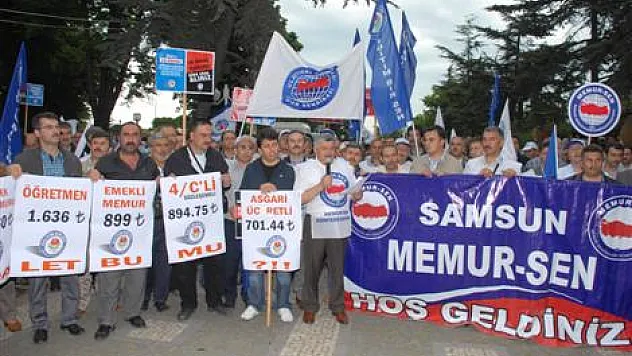 Kamu Emekçileri dün grevdeydi