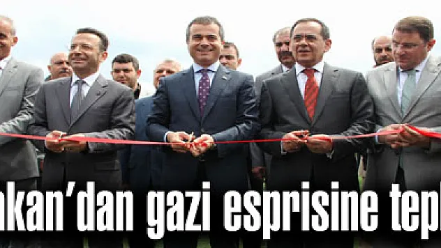 Bakan'dan 'gazi' esprisine tepki