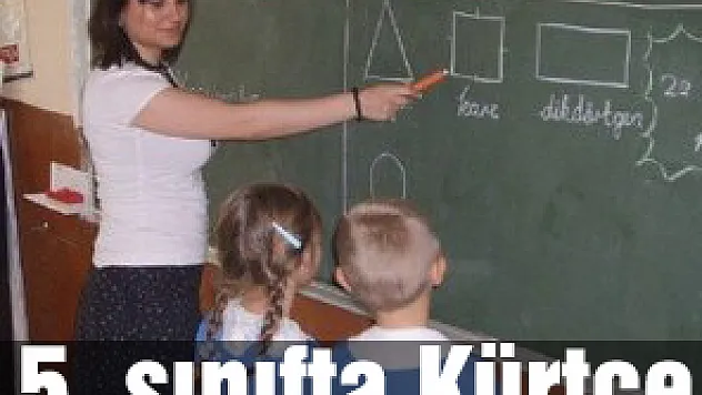 5. sınıfta Kürtçe