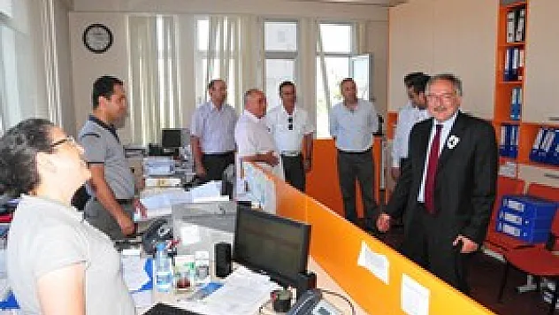 Haluk Koç'tan Atakum Belediyesi'ne ziyaret