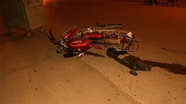 Motosiklet ile Otomobil çarpıştı: 1 yaralı