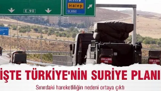 İşte Türkiye'nin Gizli Suriye Planı