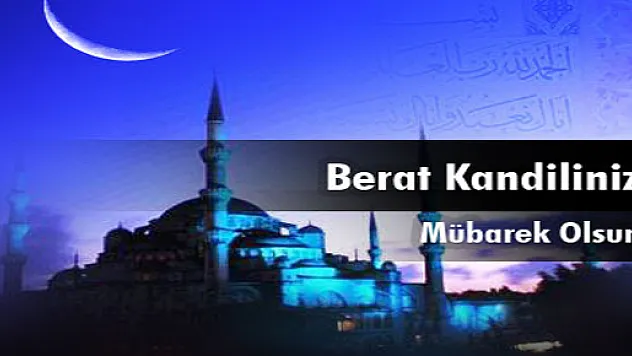 Bu gece Beraat Kandili