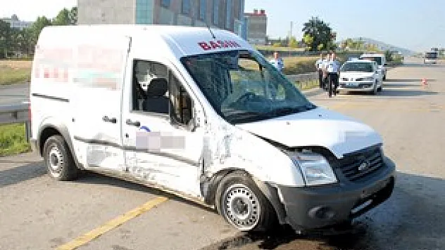 Samsun'da Trafik Kazası: 1 YARALI