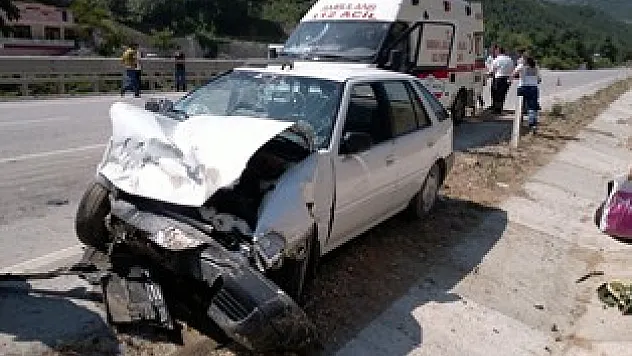Samsun'da trafik kazası: 5 Yaralı