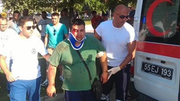 Samsun'da Trafik Kazası: 1 Yaralı