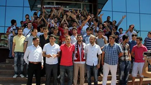 Taraftarlardan Samsunspor'a destek