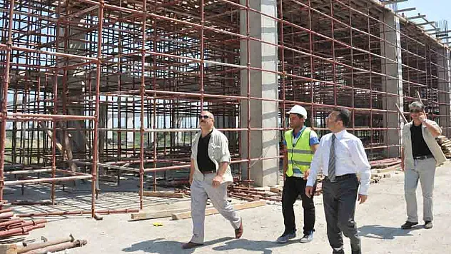 FUAR VE KONGRE MERKEZİ İNŞAATI HIZLA İLERLİYOR