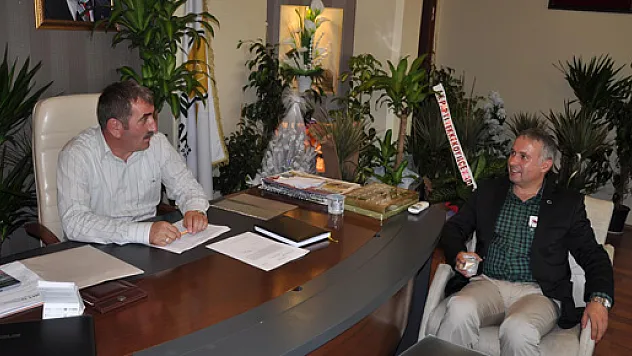 Başkan Belur'dan Köktaş'a ziyaret