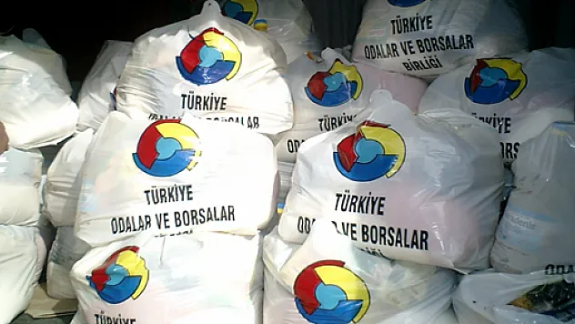 Çarşamba TSO'dan 1000 paket  gıda  yardımı