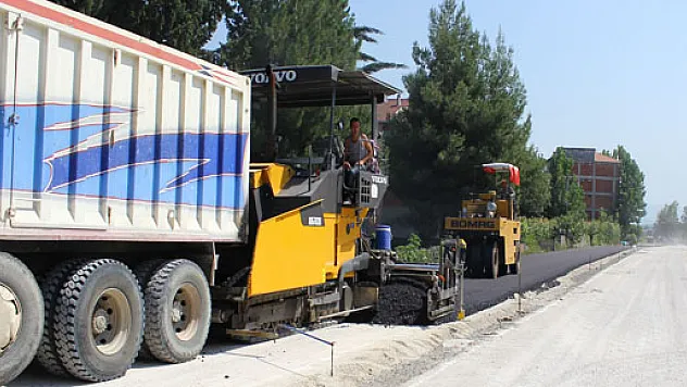 Asfaltlama başladı!..