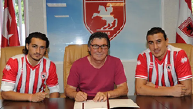 Samsunspor'da iki imza