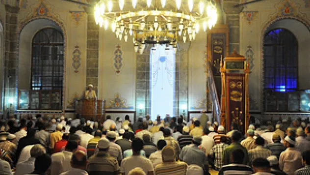 Samsun'da Camiler Doldu Taştı