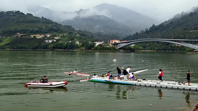 Ayvacık'ta Kano Yarışları