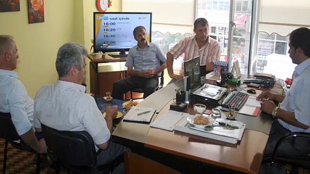 MHP  Teşkilatından gazetemize ziyaret