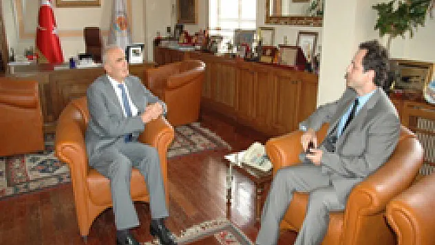 SDOB Yeni Müdür'ü Başkan Yılmaz'ı Ziyaret Etti