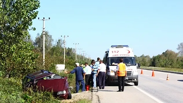 Çarşamba'da kaza 4 yaralı