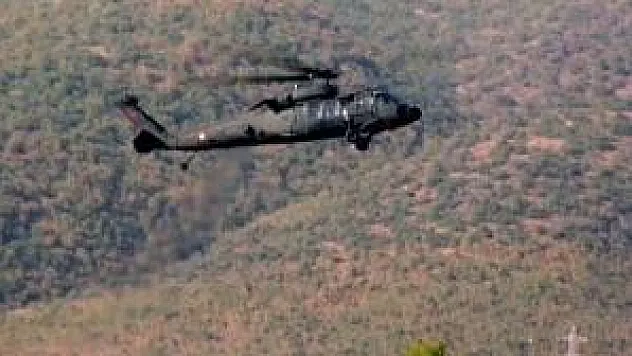 Askeri helikoptere saldırı!