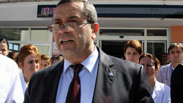 Hastanede Saldırıya Tepki