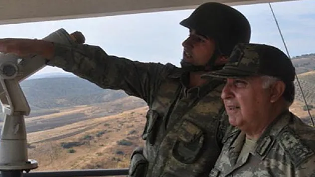 Orgeneral Necdet Özel Akçakale'de