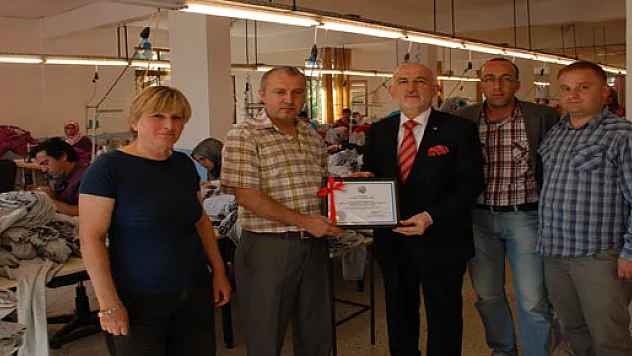 Özma Tekstilden, Çarşamba'da istihdama katkı