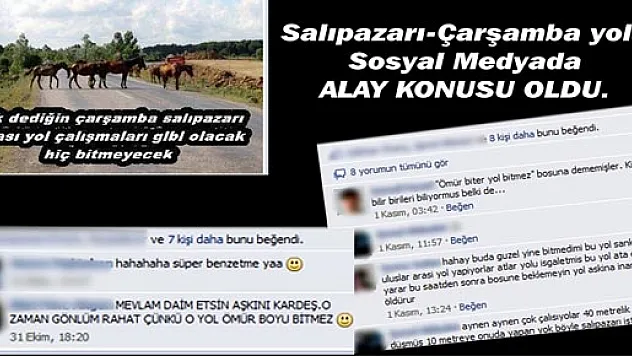 Salıpazarı yolu da 'ÖDENEĞE TAKILMIŞ!'