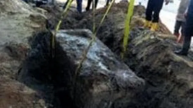 2500 Yıllık Hazine Kepçeye Takıldı