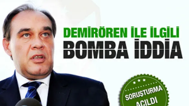 Demirören hakkında şok iddia  