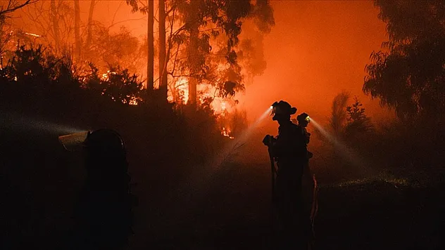 2 noktada büyük yangın