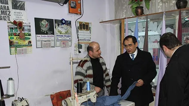 Mustafa Demir Çarşamba'da esnafı ziyaret etti  