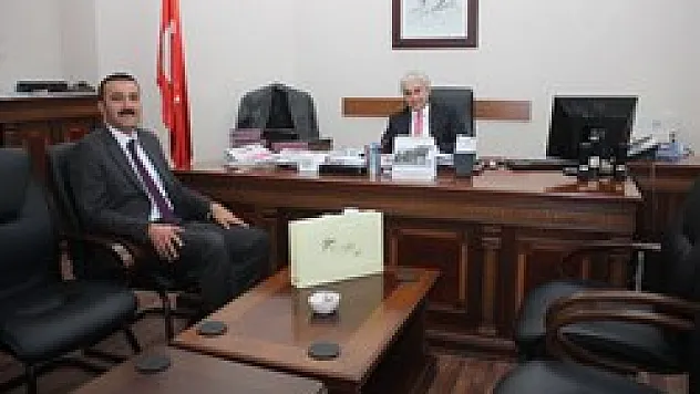 BAŞKAN BAYRAM, VALİ YARDIMCI ÇIRAKOĞLU'NU ZİYARET ETTİ