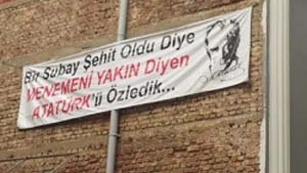 Teröre tepki için mi asıldı