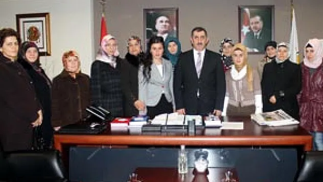 Ak Parti Ladik Kadın Kolları'dan Başkan Köktaş'a Ziyaret
