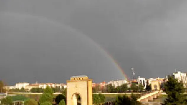 Çarşamba'da 2 Tane Gökkuşağı Oluştu