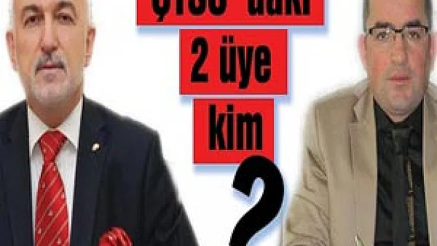 ÇTSO' daki 2 üye kim?..