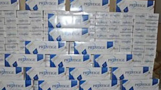 Bafra'da 2 Bin 200 Paket Kaçak Sigara Ele Geçti