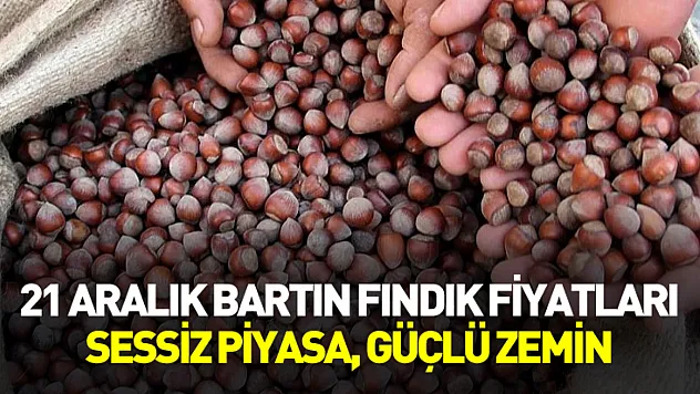 21 Aralık Bartın Fındık Fiyatları | Sessiz Piyasa, Güçlü Zemin