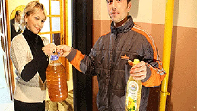 5 Lt Atık Yağa 1 Lt Bitkisel Yağ