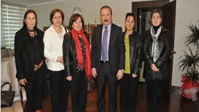 BAŞKAN DOĞAN'A ZİYARETLER