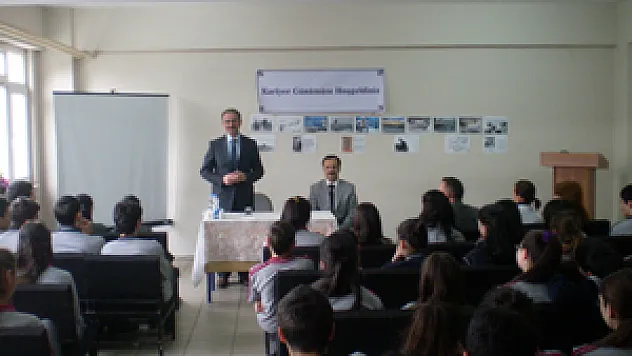 Bulutoğlu Anadolu Lisesinde 'Kariyer Günleri' sürüyor