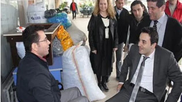  CHP'Lİ VEKİLDEN ÇABED'E ZİYARET